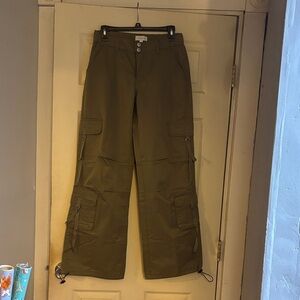 PacSun Elastic Waist D Ring Cargo Pants